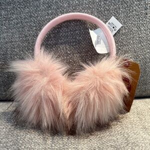 NWT Appaman Kids Fluffy Pink Earmuffs